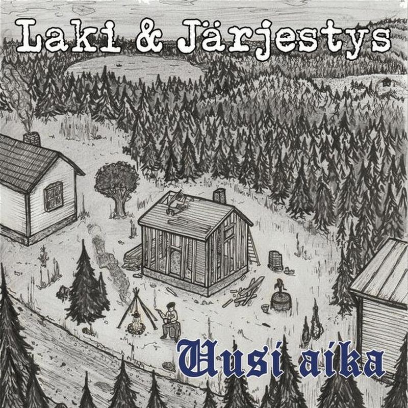 LAKI &amp; JÄRJESTYS - Uusi Aika Lp (ATTN Pochette déchirée)